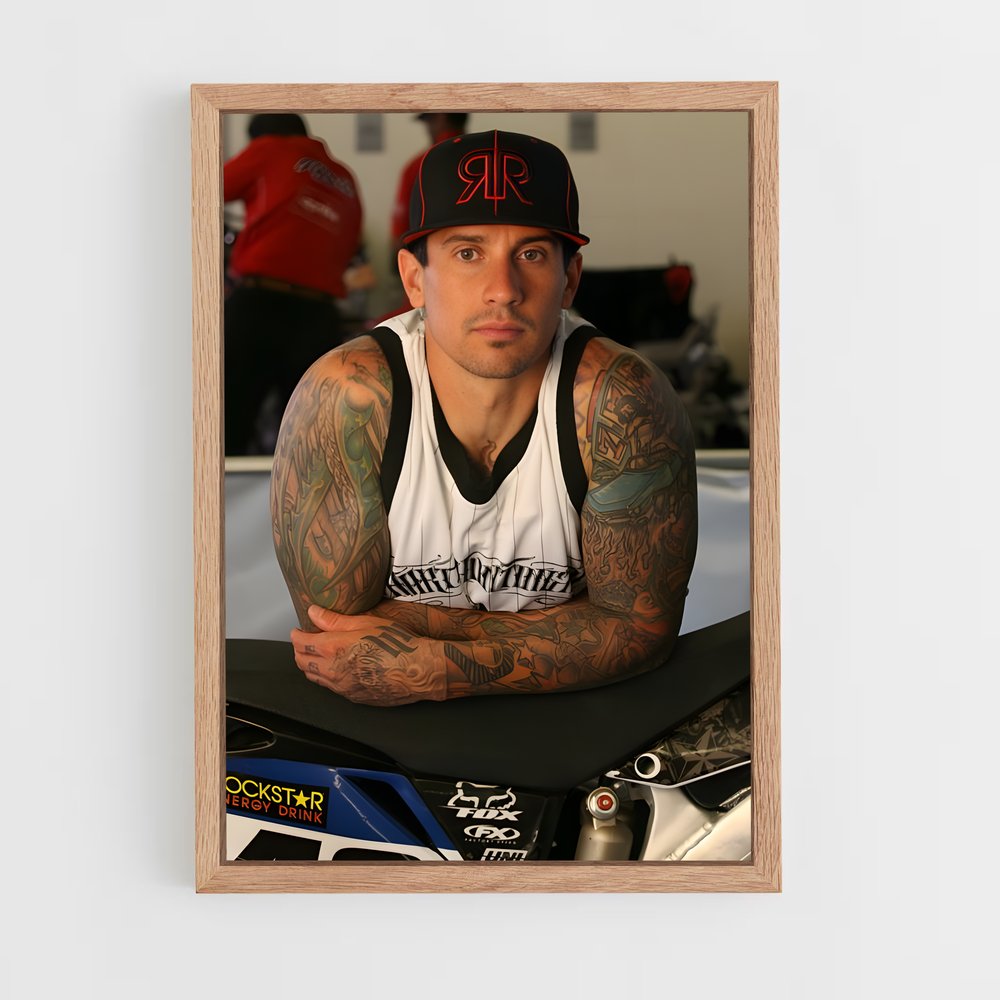 Poster Carey hart – affiche Motocross freestyle (vue 4)